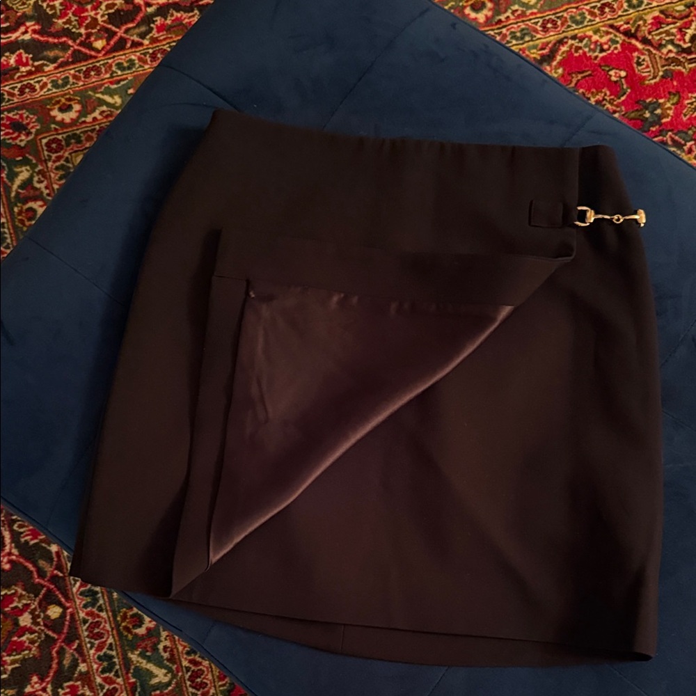 Ever New Black Mini Skirt with Gold Accent - Picture 8 of 10